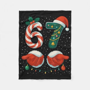 Cobertor De Velo 67 Natal 6 7 Meme Pijama Feriado Gen Alpha Sl