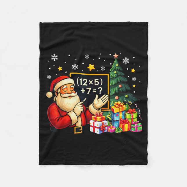 Cobertor De Velo 67 Professor Papai Noel Natal Seis Sete Meme Brain (Frente)