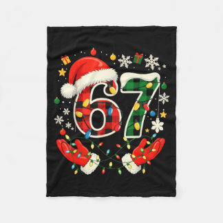 Cobertor De Velo 67 Red Green Plaid Lights 6 7 Funny Boys Kids Wint