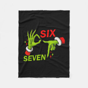 Cobertor De Velo 67 Roupa de meme de Natal Tendência 6 7 Dizer Meme