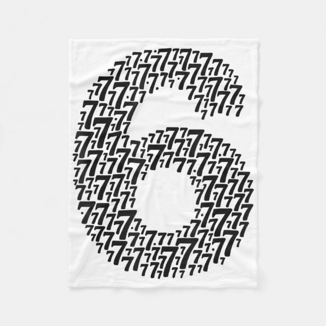 Cobertor De Velo 67 Seis Sete Design Legal Combinando 6 E 7 Engraça (Frente)