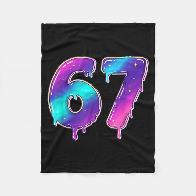 Cobertor De Velo 67 Shirt, 67 Meme Baseball Lifestyle 101 Apparel Y (Frente)