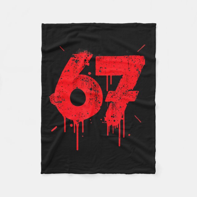 Cobertor De Velo 67 Shirt, Funny Shirts 67 Meme Six Seven Men Teen  (Frente)