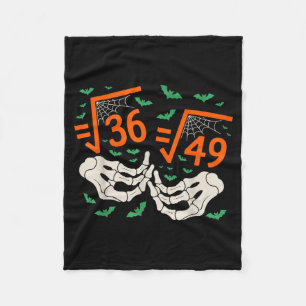Cobertor De Velo 6 7 Halloween Matemática Raiz Quadrada 67 Meme Gen