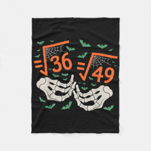 Cobertor De Velo 6 7 Halloween Matemática Raiz Quadrada 67 Meme Gen
