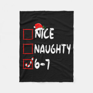 Cobertor De Velo 6-7 Meme Legal Travesso 67 Natal Rot Cerebral Engr