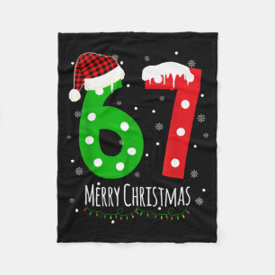 Cobertor De Velo 6 7 Natal Seis Sete Xmas 67 Feliz Natal 