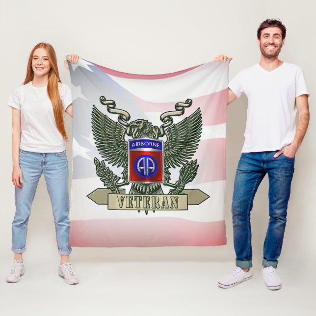 Cobertor De Velo 82.a Divisão de Transporte Aéreo Veterano (In Situ)