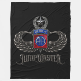 Cobertor De Velo 82.o voo Jumpmaster Black