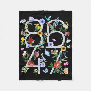 Cobertor De Velo 8647 Floral Boho Sutil Anti Trump