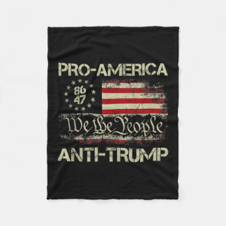 Cobertor De Velo 8647 We The People Pro-america Anti-trump Tank Top