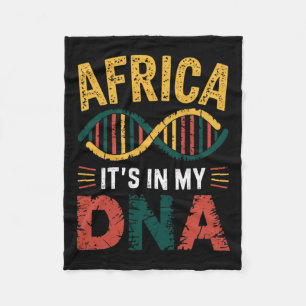 Cobertor De Velo A África Está No Meu Patrimônio Dna África Orgulho