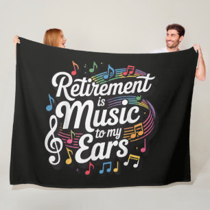 Cobertor De Velo A Aposentadoria é Música Para Meus Ouvidos