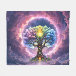 Cobertor De Velo A Árvore Celestial dos Reinos Eternos