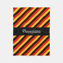 A bandeira alemão colore o teste padrão das