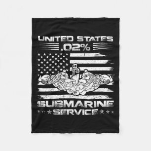 Cobertor De Velo A Bandeira do Submarino 02 EUA Veterano de Submari