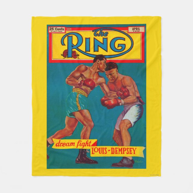 Cobertor De Velo A capa de revista do anel (Frente)