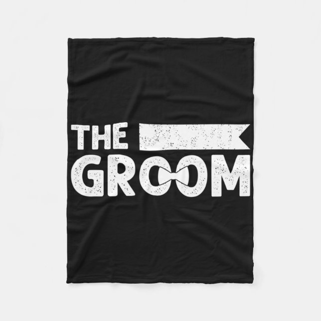 Cobertor De Velo A Despedida de Solteiro do Noivo Caça Maior Homens (Frente)