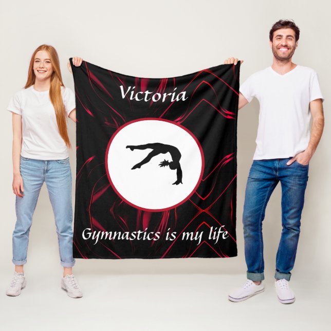 Cobertor De Velo A ginástica é a minha vida - Ginástica Personaliza (In Situ)
