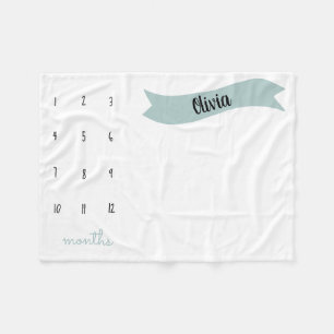 Cobertor De Velo A hortelã moderna olha-me crescer o suporte da