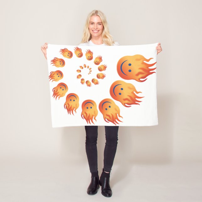 Cobertor De Velo A ilusão de Leroy Fleece Blanket (In Situ)