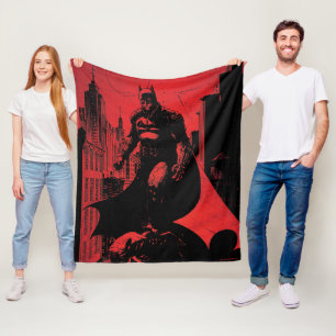 Cobertor De Velo A Ilustração do Livro de BD Batman