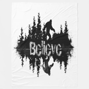 Cobertor De Velo A lenda Sasquatch, Grande Reflexão do Lago Foot