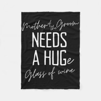 Cobertor De Velo A Mãe Engraçada Do Chão Precisa De Um Vinho Enorme