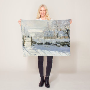 Cobertor De Velo A Magpie, Monet