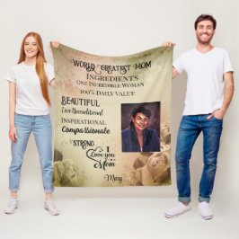 Cobertor De Velo A Maior Mãe do Mundo