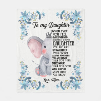 Cobertor De Velo À Minha Filha, Amor, Mãe