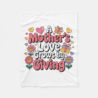 Cobertor De Velo A Mother’s Love Grows By Giving