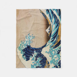 Cobertor De Velo A onda do Excelente por Hokusai