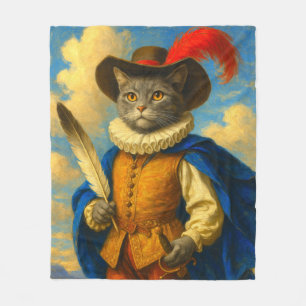 Cobertor De Velo A Primeira Lâmina do Rei Uma Honra de Cat Musket