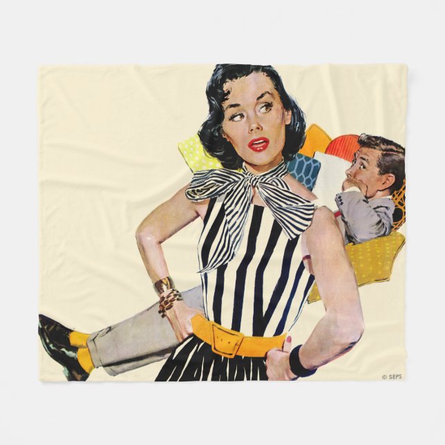 Cobertor De Velo A Senhora Foi Insultada (Frente (Horizontal))