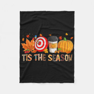 Cobertor De Velo A temporada Leopard Pumpkin Darts Halloween Fall L