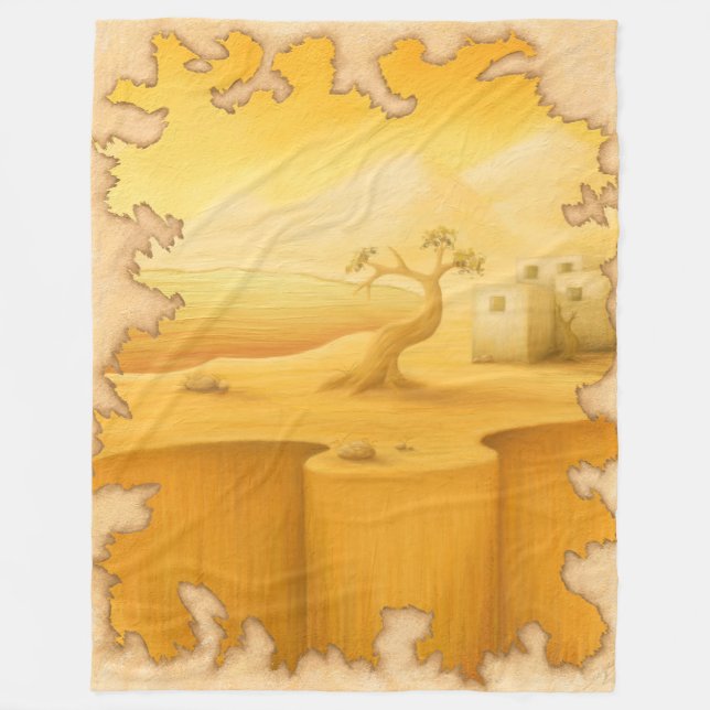 Cobertor De Velo "A Vanguarda do Mundo", Adventure Motif Painting (Frente)