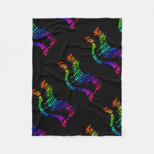 Cobertor De Velo A vida sem música citações lisas do humor de b