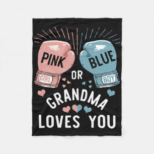 Cobertor De Velo A Vovó Rosa Ou Azul Te Ama A Fazer A Revea Do Gêne