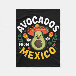 Cobertor De Velo Abacates Do México Cinco De Mayo Mexicano Fiesta