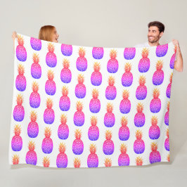 Cobertor De Velo Abacaxi-Tropical Blanket