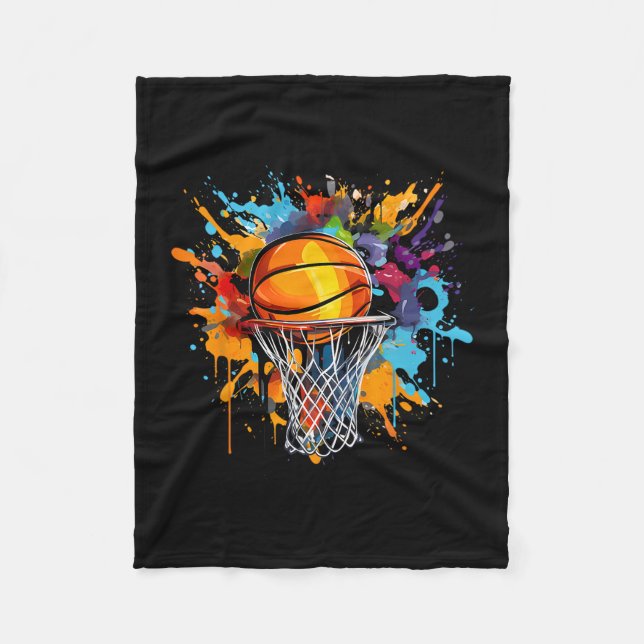 Cobertor De Velo Äbäsketllco. Colorful Sketll Graphic  (Frente)