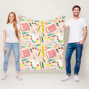 Cobertor De Velo Abastecimento de Arte com Impressão