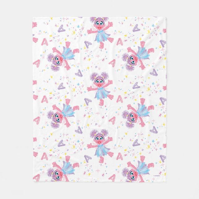 Cobertor De Velo Abby Cadabby Sparkle Pattern (Frente)
