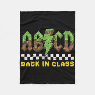 Cobertor De Velo Abcd Ck Em Cl Rock Ck Para A Escola Meninos Menina