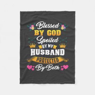 Cobertor De Velo Abençoado Por Deus Que Meu Marido Mole.