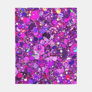 Cobertor De Velo Aberto Roxo Esparso 50" x 60"