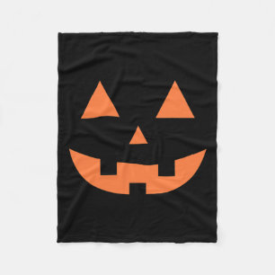 Cobertor De Velo Abóbora Assustadora de Halloween Outono Jack O' La
