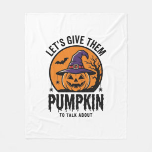 Cobertor De Velo Abóbora de Halloween Chapéu de Bruxa Engraçado Ass