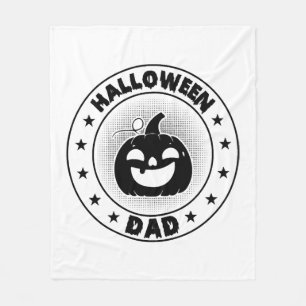 Cobertor De Velo Abóbora de Halloween do Pai Dia de as Bruxas engra